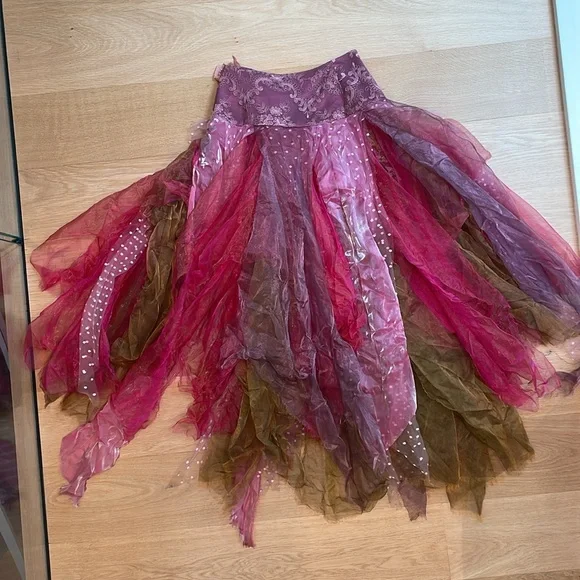 Fairy, garden, costume, floral skirt - Picture 3 of 10